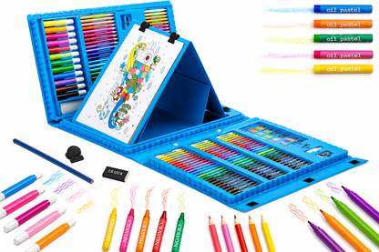 Méga Art Set 208 Pièces – Coffret Artistique pour Enfants