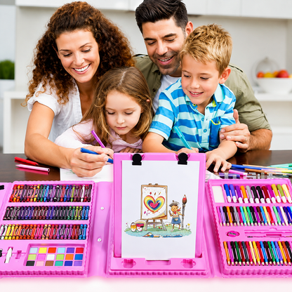 Méga Art Set 208 Pièces – Coffret Artistique pour Enfants